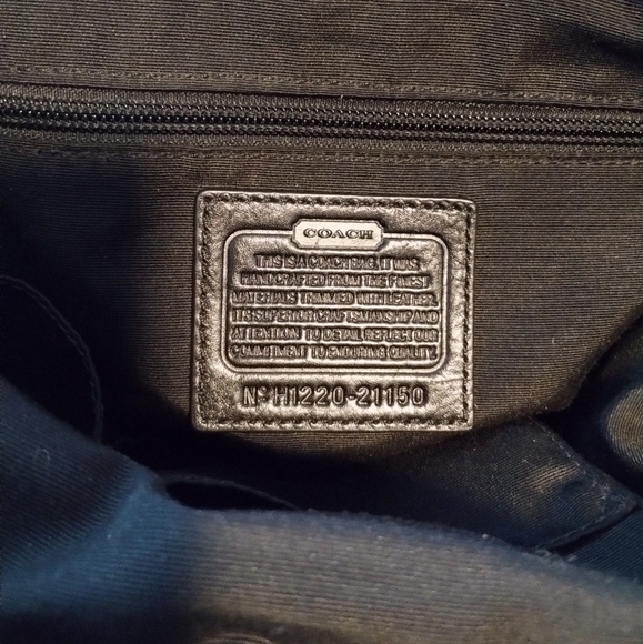 Coach Legacy Signature Canvas Molly Satchel - Picture 10 of 10